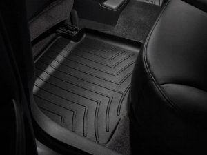 FIAT 500 Floor Liners - All Weather - WeatherTech - Front + Rear - Black
